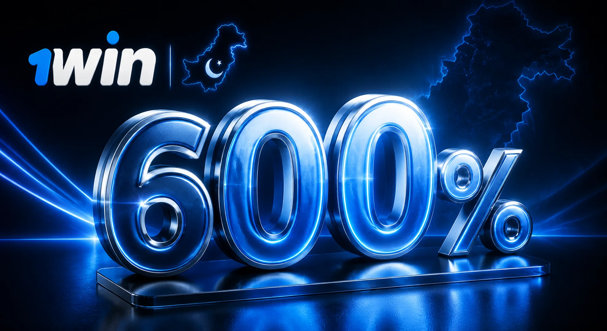 1win Pakistan welcome bonus up to 150000 PKR with 600 percent boost across first four deposits